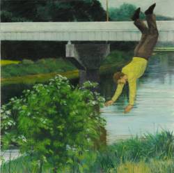 Man and Bridge